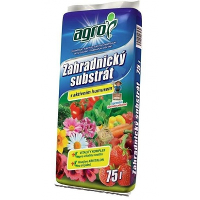 Agro substrát zahradnický 75 l