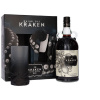 Kraken Black Spiced Rum 40% 1 l (darčekové balenie 1 pohár)
