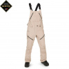 Kalhoty na snowboard Volcom WMS Elm Stretch Gore Bib Overall sand L 23 - Odesíláme do 24 hodin