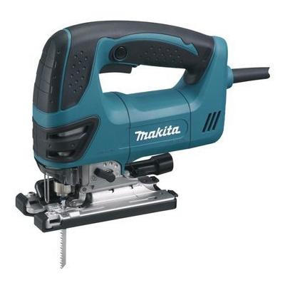 Makita 4350FCTJ / Přímočará pila s regulací a předkyvem / Zdvih 26 mm / 720 W / až 2.800 zdvihů min-1 / LED osvětlení (4350FCTJ)