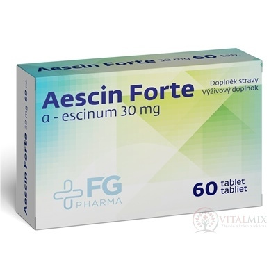 Aescin Forte 30 mg - FG Pharma tbl (inů. 2021) 60 ks