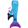 Happy Tails Set kostým mořská panna DORIS + monoploutev Velikost: 134/140, Barva neoprenu u monoploutve: Modrá