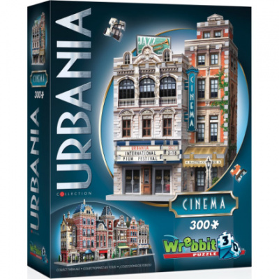 WREBBIT 3D puzzle Urbania: Kino 300 dílků 119842