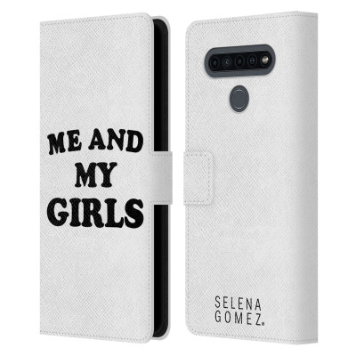 Pouzdro HEAD CASE pro mobil LG K41s - zpěvačka Selena Gomez - Me and my girls (Otevírací obal, kryt na mobil LG K41s Selena Gomez - Girls)