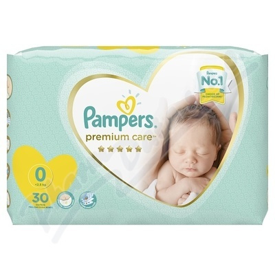 Pampers Premium Care Pack S0 Newborn 30ks