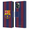 Pouzdro na mobil Apple Iphone 11 Pro - HEAD CASE - FC Barcelona - Dres domácí 23/24 (Otevírací obal, kryt na mobil Apple Iphone 11 Pro - Fotbalový klub FC BARCELONA domácí dres pruhy 2023/2024)