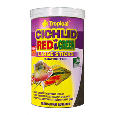 Tropical Cichlid Red&Green Large 250ml/75g