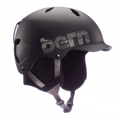 Helma na snowboard Bern Bandito matte black M/L (54,5-57 cm) 24 - Odesíláme do 24 hodin