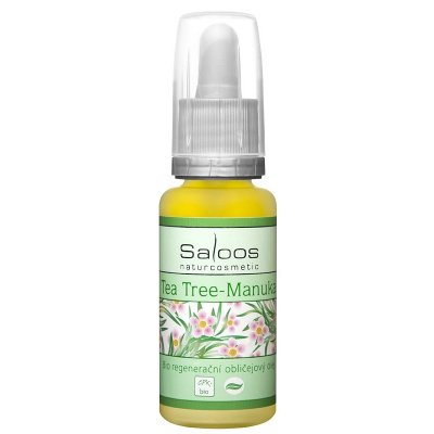 SALOOS Tea Tree-Manuka - regenerační obličejový olej - 20 ml