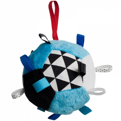 Hencz Toys Plyšový barevný balónek - modrý (kat. 741 - modrá)