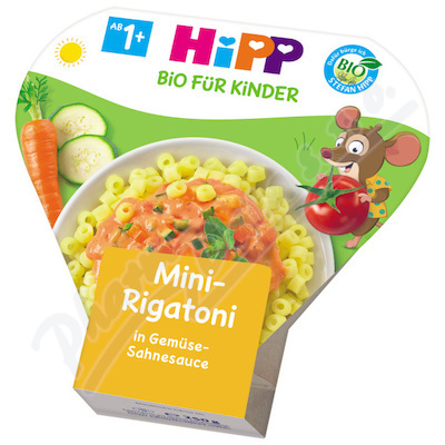 HiPP DĚT.TĚST. BIO Mini-Rigatoni se zeleninou 250g