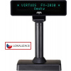 Virtuos VFD zák.displej FV-2030B 2x20, 9mm,Serial, černý EJG1005