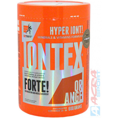 ACRA Extrifit Iontex Forte 600 g orange SV30 výživový doplněk pro sportovce