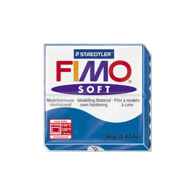Modelovací hmota Fimo Soft 56g - modrá azurová