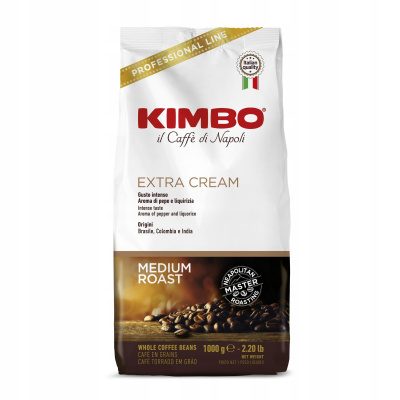 Míchaná zrnková káva Kimbo Espresso Bar Extreme 1000 g