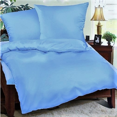 Veratex Přehoz na postel bavlna 140 x 200 cm sv.modrý 140 x 200 cm