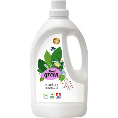 Real Green Clean prací gel, 42 praní, 1,5 l