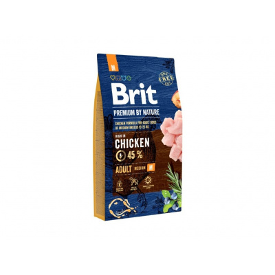 Brit Premium by Nature Adult M 8kg
