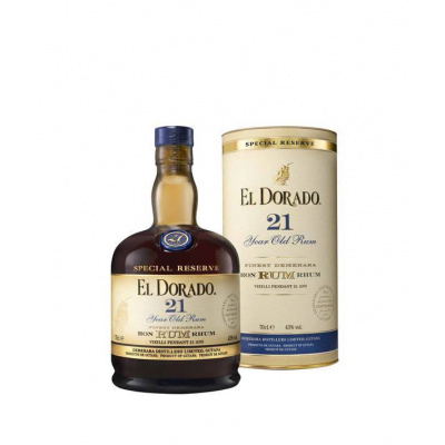 El Dorado 21 Y.O. Special Reserve 43,0% 0,7 l (tuba)