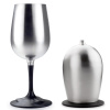 GSI Outdoors Glacier Stainless Nesting Wine Glass - Sklenička na víno Objem: 319 ml