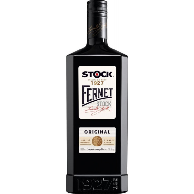 Fernet Stock Personalizovaná láhev 1l 38% (holá láhev)