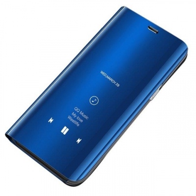 Beweare Clear View neoriginální pouzdro na Xiaomi Redmi Note 7 - modré