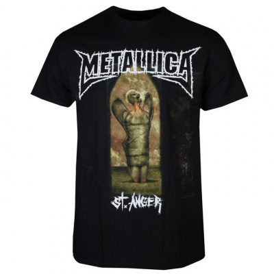 Tričko metal PLASTIC HEAD Metallica ST ANGER ANGEL černá S