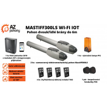 Mastiff300LS Wi-Fi IoT - pohon dvoukřídlé brány do 6 m