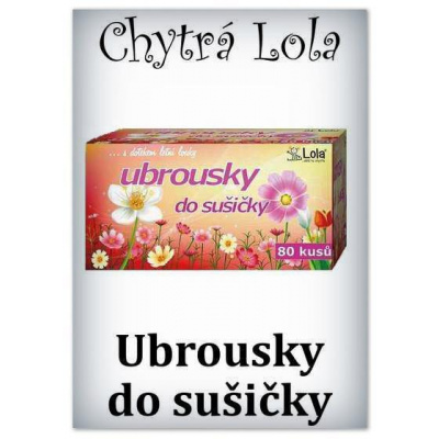 chytrá lola - ubrousky do sušičky (80ks) (us02) – Heureka.cz