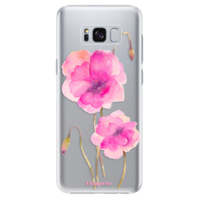 Plastové pouzdro iSaprio - Poppies 02 - Samsung Galaxy S8 Plus - Kryty na mobil Nuff.cz