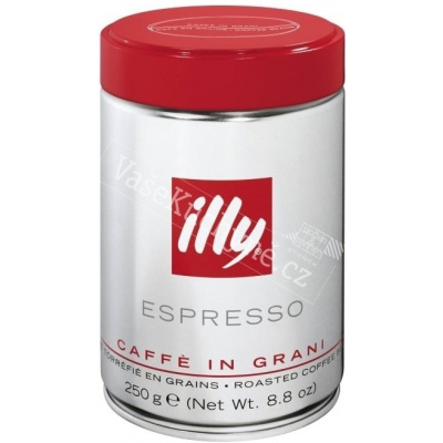 Illy Espresso zrnková káva 250 g