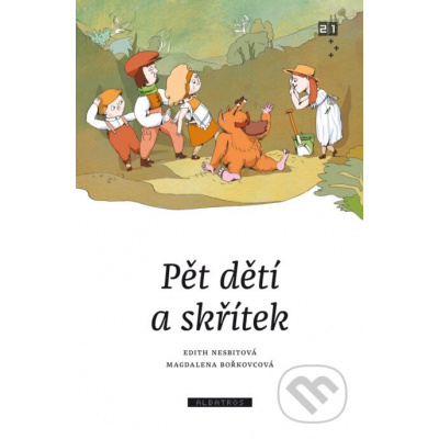 E-kniha Pět dětí a skřítek - Edith Nesbitová, Magdalena Bořkovcová (ilustrátor)