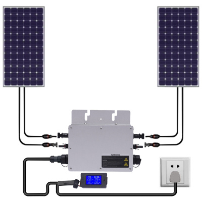 2020onlinetool Řízení solární sítě Micro Inverter Inverter IP65 Vodotěsný 700W pro solární panely