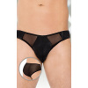 Pánská tanga 4466 black - SOFTLINE COLLECTION černá M/L