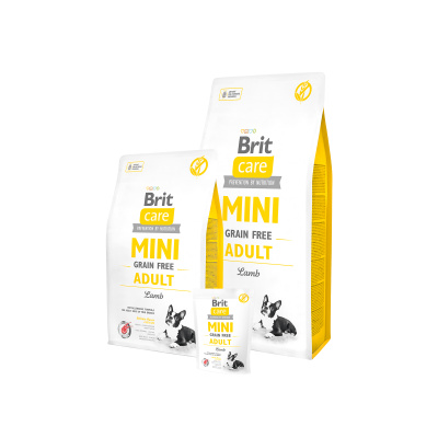 Brit Care Dog Mini Grain Free Adult Lamb Velikosti balení: 7kg