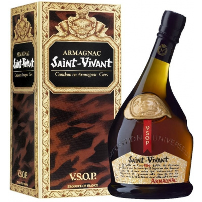 Saint Vivant Armagnac VSOP 0,7l 40% (karton)