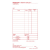 Baloušek Tisk Baloušek paragon daňový doklad blok - 80 x 150 mm / nečíslovaný / 50 listů / NCR / PT010, samopropisující