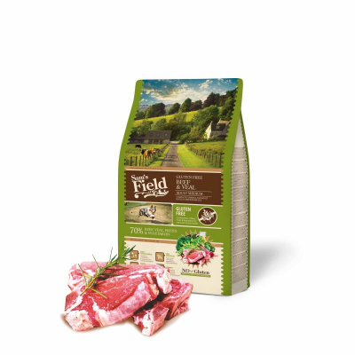 Sams Field Gluten Free Adult Medium Beef & Veal 2,5 kg (Sam's Field)