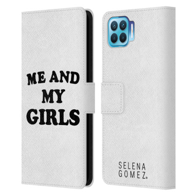 Pouzdro HEAD CASE pro mobil Oppo Reno 4 LITE - zpěvačka Selena Gomez - Me and my girls (Otevírací obal, kryt na mobil Oppo Reno 4 LITE Selena Gomez - Girls)