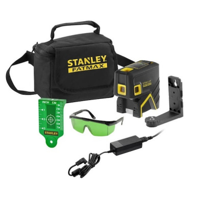 Stanley FMHT77596-1 FatMax 5bodový laser, Li-Ion baterie, zelený paprsek