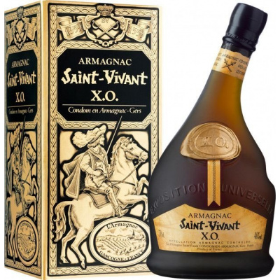 Saint Vivant Armagnac XO 0,7l 40% (karton)