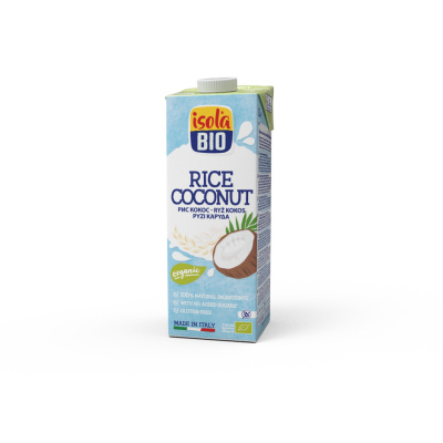 Nápoj rýžový kokosový ISOLA BIO 1 l