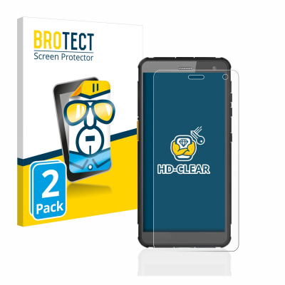 2x Čirá ochranná fólie BROTECT pro i.safe MOBILE IS655.2 (2x Čirá ochranná fólie BROTECT pro i.safe MOBILE IS655.2)