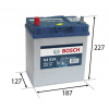 Bosch S4 12V 40Ah 330A 0 092 S40 190