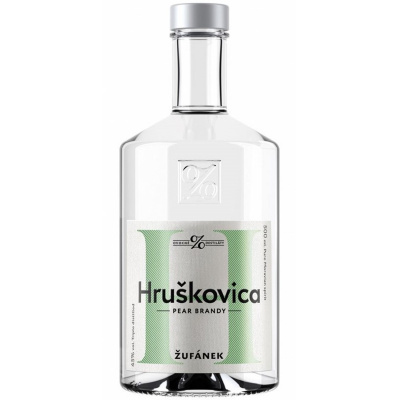 Žufánek Hruškovica 0,5 l 45% (holá láhev)
