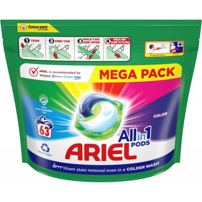 Ariel Color kapsle 63 PD