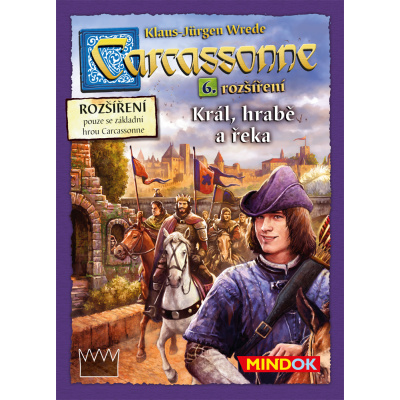 Mindok Carcassonne 2. edice: Král, hrabě a řeka