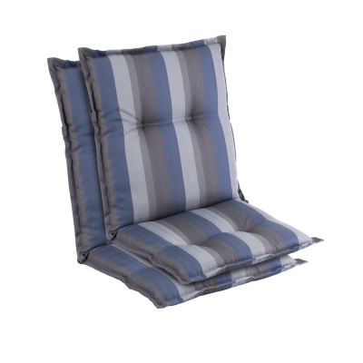 Blumfeldt Prato, čalouněná podložka, podložka na židli, podložka na nižší polohovací křeslo, na zahradní židli, polyester, 50 x 100 x 8 cm (CPT10_New_4)