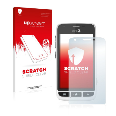 Čirá ochranná fólie upscreen® Scratch Shield pro Doro Liberto 820 Mini (Ochranná fólie na displej pro Doro Liberto 820 Mini)