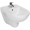 JIKA H8303810003021 - Lyra plus bidet závěsný 53cm s otvorem pro baterii bez postranních otvorů, bílý